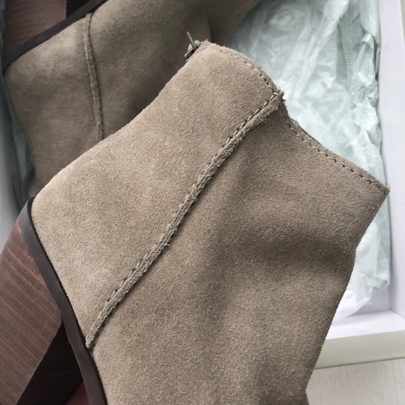 BP Heath Grey Suede Bootie - Picture 3 of 3